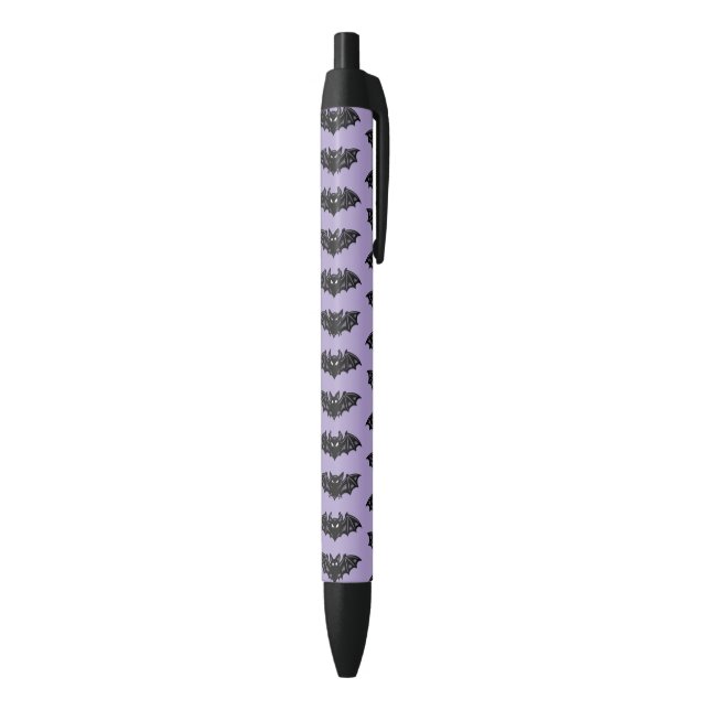 Bats Black Ink Pen (Bottom (Vertical))