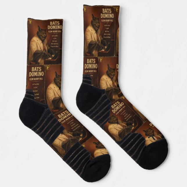 Bats Domino Album: a Parody Socks (Right)