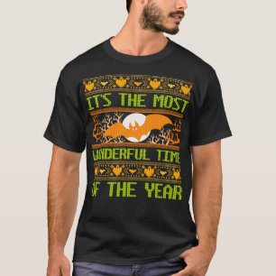 Bats Ghosts Halloween Ugly Sweater Pattern Spooky