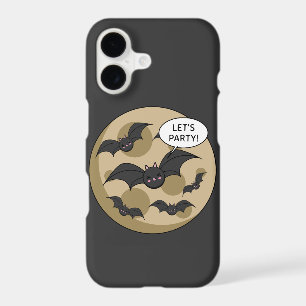 Bats Having Party on Full Moon