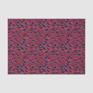 Bats & Hearts Tissue Paper