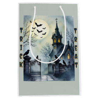 Bats in the Belfry - Crows on the Gate *AI Fantasy Medium Gift Bag
