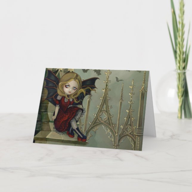 "Bats in the Belfry" Greeting Card (Front)