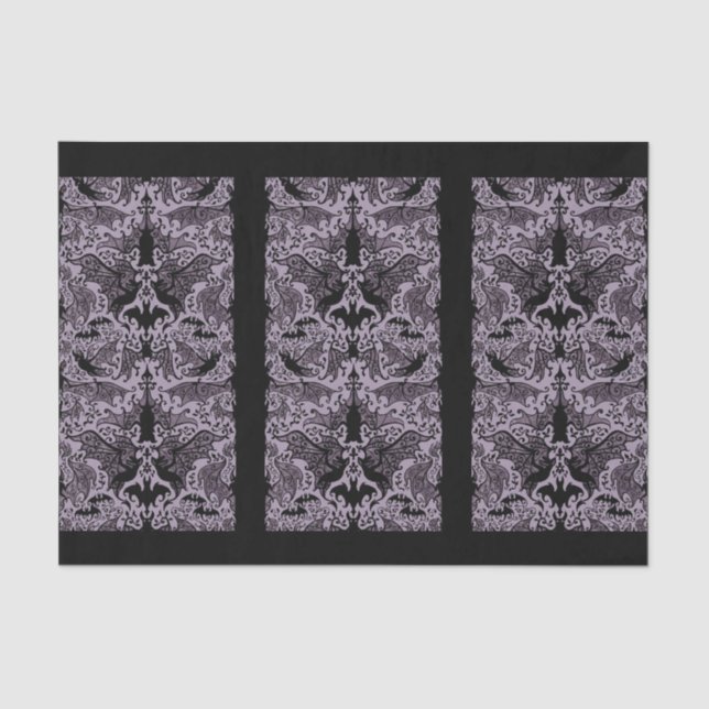 Bats In The Belfry Tissue Paper (Front)