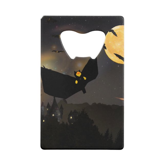 Bats Moon and Halloween (Front)