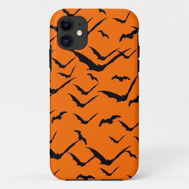 BATS PATTERN HALLOWEEN SEAMLESS  Case-Mate iPhone CASE (Back)