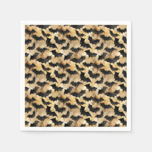Bats pattern napkin