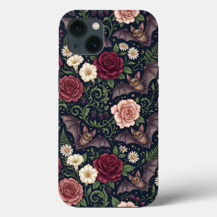 Bats Roses Gothic iPhone 13 Case