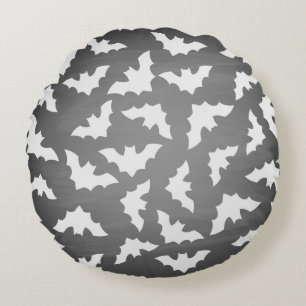 Bats Round Cushion