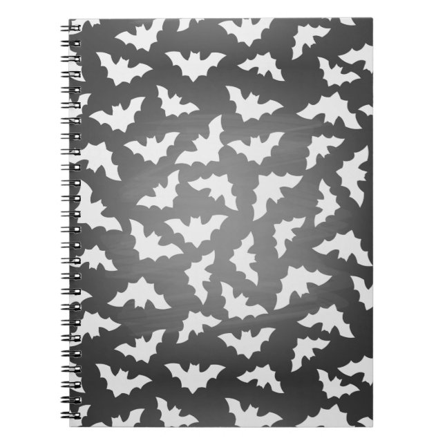 Bats Spiral Notebook (Front)