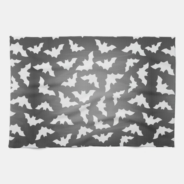 Bats Tea Towel (Horizontal)