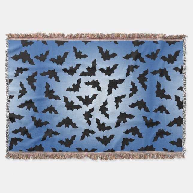 Bats Throw Blanket (Front)
