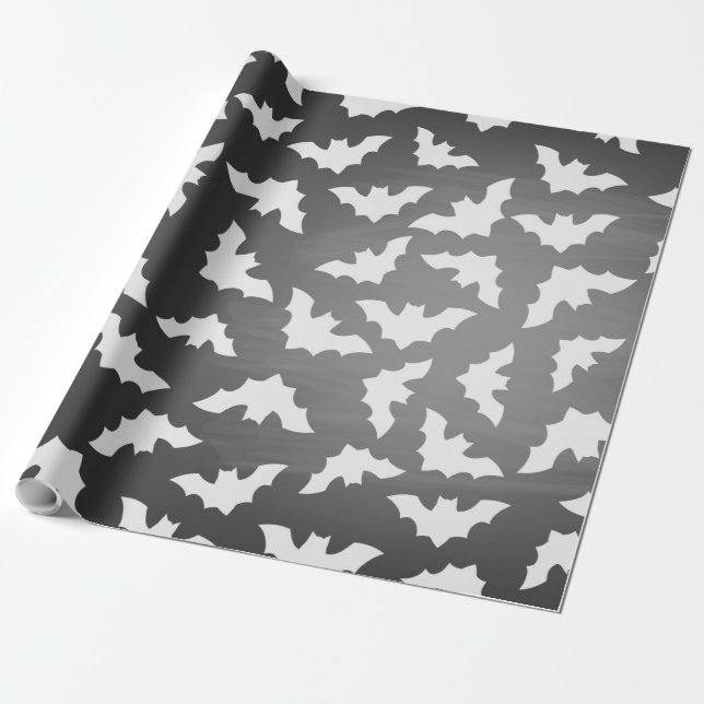 Bats Wrapping Paper (Unrolled)