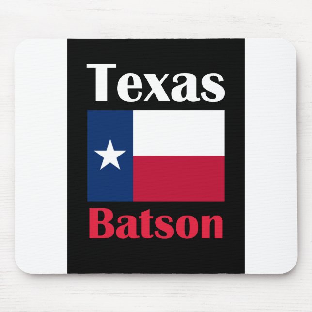 Batson TX Mouse Pad (Front)