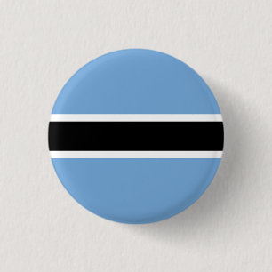 Batswana Flag, Flag of Botswana 3 Cm Round Badge
