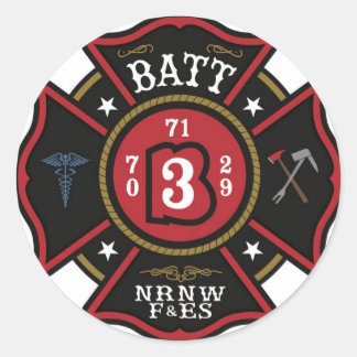 Batt.3 Helmet stickers