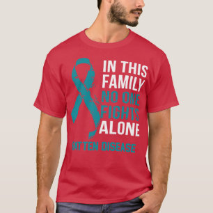 Batten Disease Awareness No One Fights Alone Hope  T-Shirt