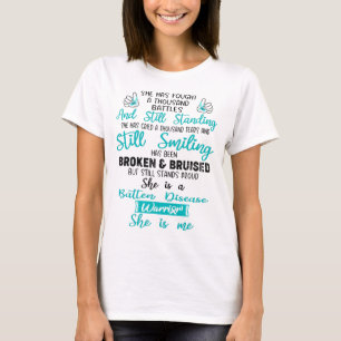 Batten Disease Awareness Ribbon Support Gifts T-Shirt