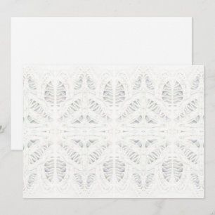 BATTENBURG LACE 5.5x7.5 Flat Card / Horizontal