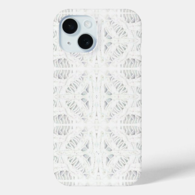 BATTENBURG LACE iPhone 15 Case (Back)