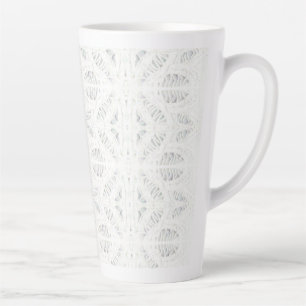 BATTENBURG LACE Large Latte Mug