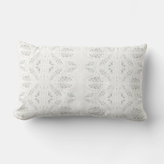 BATTENBURG LACE Lumbar Pillow (Front)