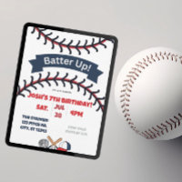 Batter Up baseball birthday