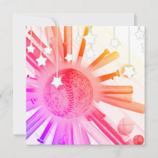 BATTER UP! INVITATION