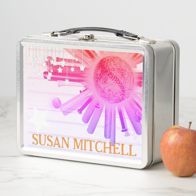 BATTER UP SUNDAY! METAL LUNCH BOX (In Situ)