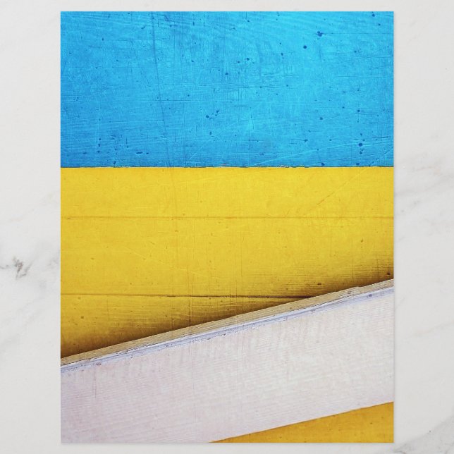 Battered Building-Minimal Abstract by STaylor (Front)