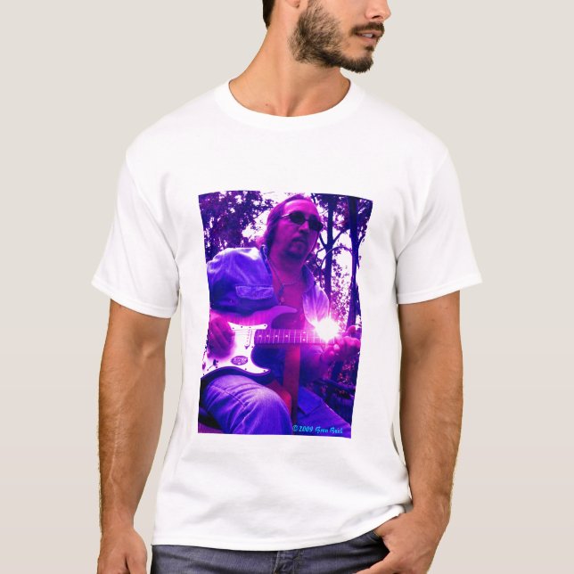 BATTERED'N'BLUESED PIC T T-Shirt (Front)