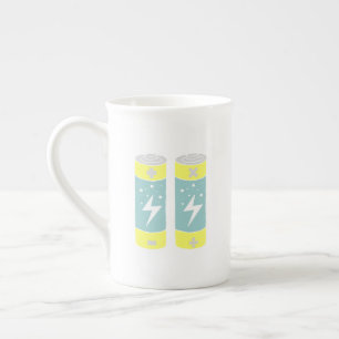 Batteries Bone China Mug