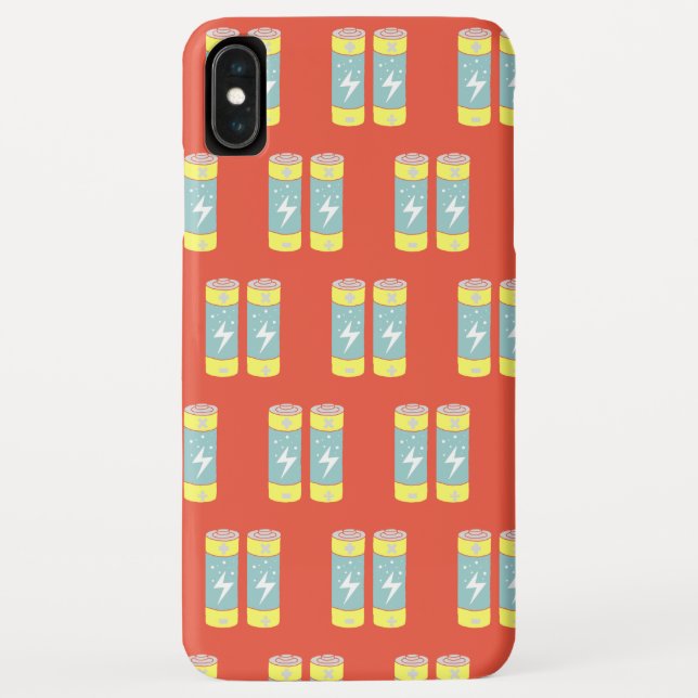 Batteries Case-Mate iPhone Case (Back)
