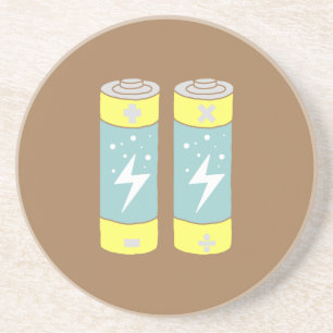 Batteries Coaster