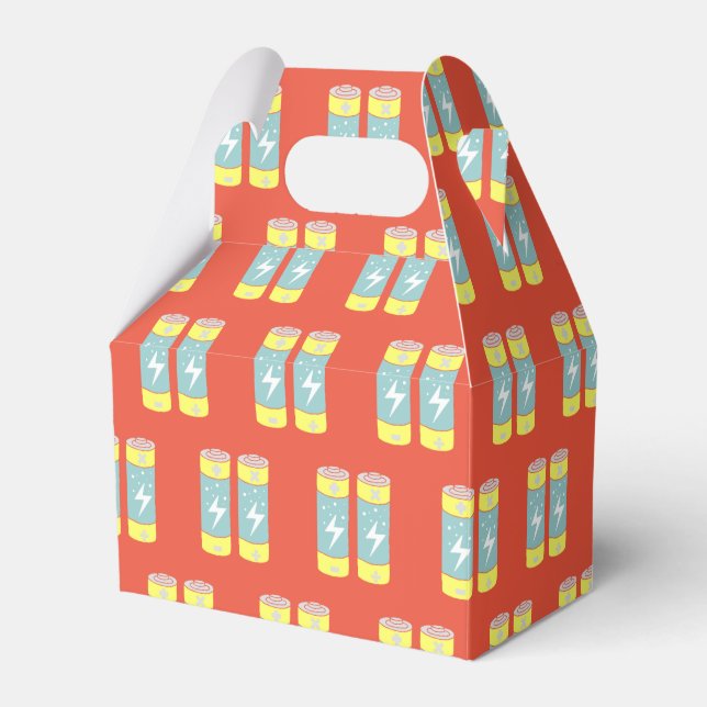 Batteries Favour Box (Front Side)