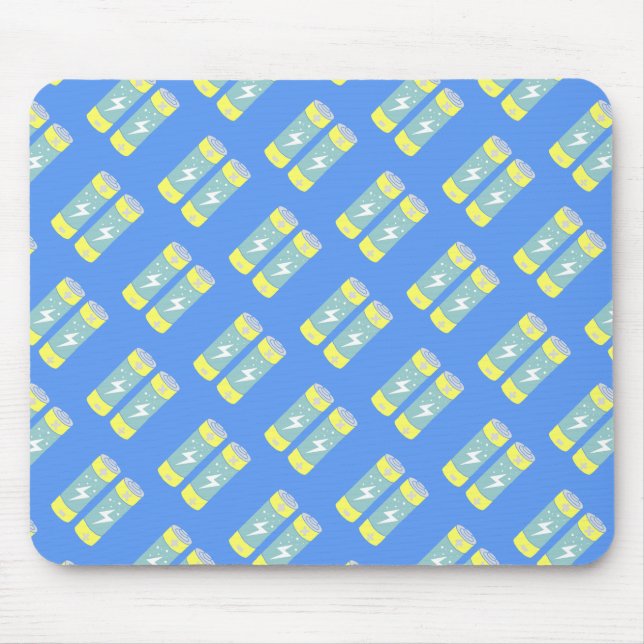 Batteries Mouse Pad (Front)