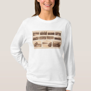 Batteries, redoubts, building, canal, bridge T-Shirt