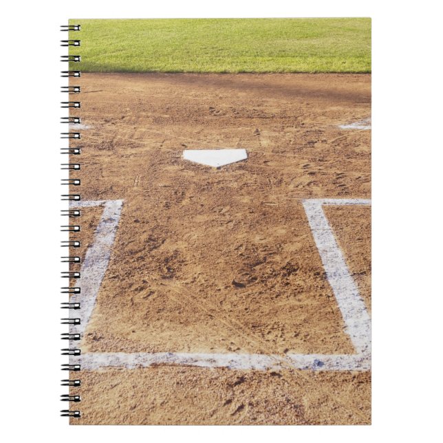 Batter's box spiral notebook (Front)