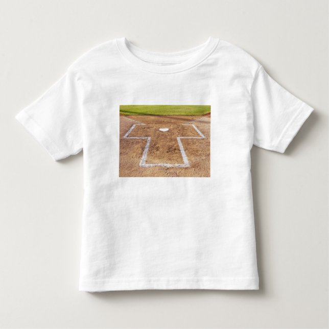 Batter's box toddler T-Shirt (Front)