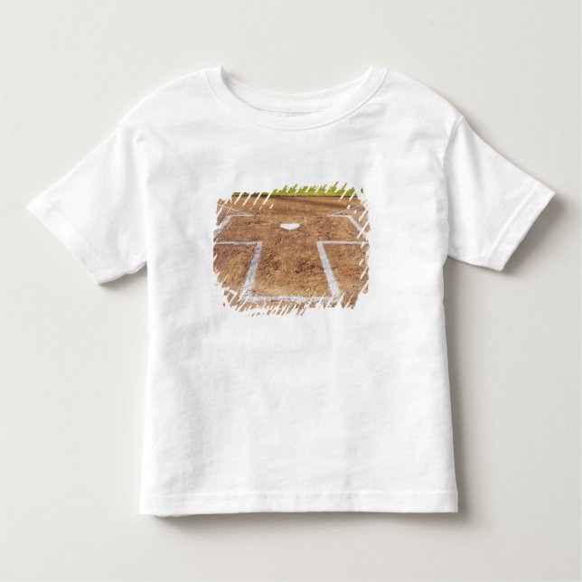 Batter's box toddler T-Shirt (Front)