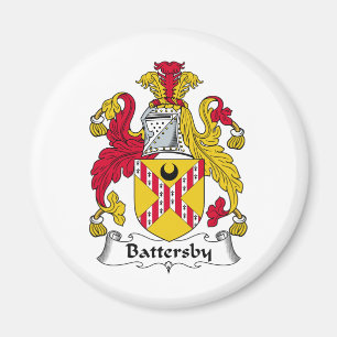 Battersby Family Crest Magnet