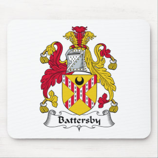 Battersby Family Crest Mouse Pad