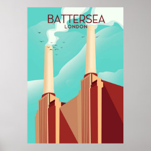 Battersea London Poster