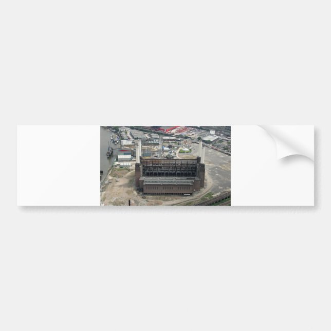 Battersea Power Station Bumper Sticker (Front)