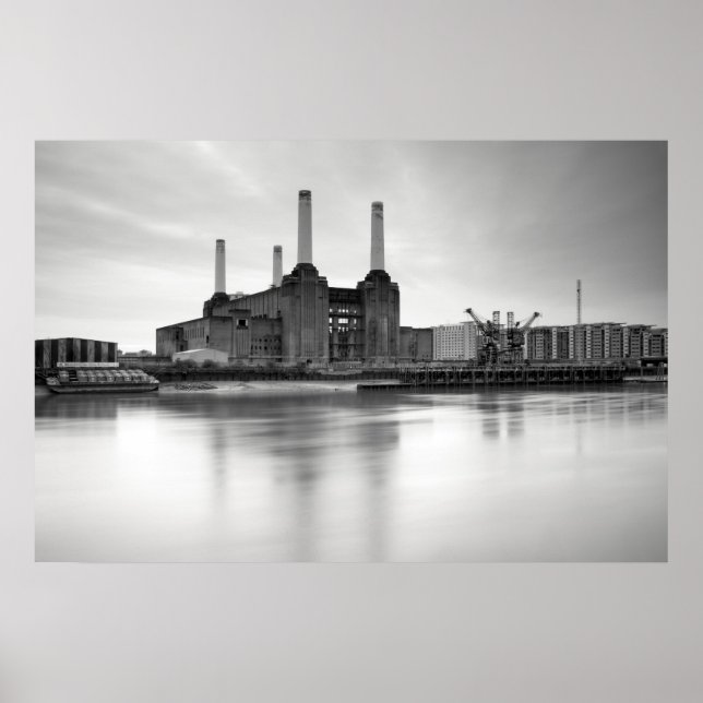 Battersea Power Station, London. Poster (Front)