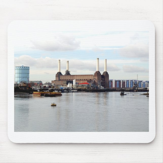 Battersea Power Station, London, UK Mouse Pad (Front)