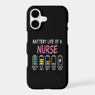 Battery life of a nurse humour chart
