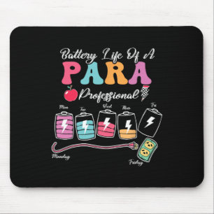 Battery Life Of A Para Paraprofessional Back To Sc Mouse Pad