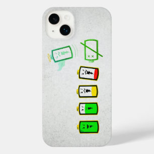 Battery Life -  Retro Green Edition iPhone  14 Plus Case