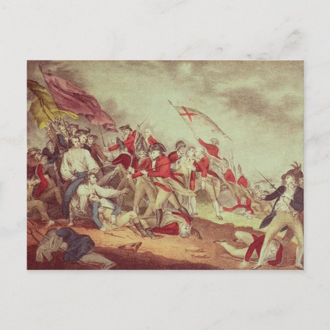 Battle at Bunker's Hill Postcard (Front)